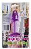 Фиолетовая анальная пробка с фаллической головкой Sextoy 2011 00138A-3 (9 см)