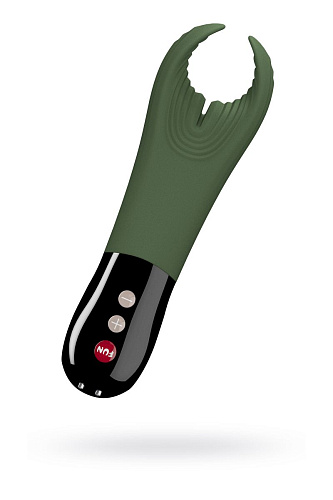 Фаллостимулятор цвета хаки с вибрацией Fun Factory Manta 5300878