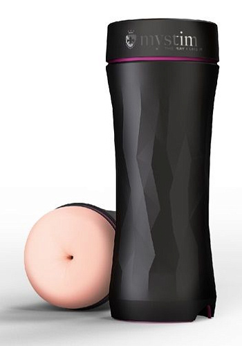 Мастурбатор-анус с возможностью подключения электростимуляции MyStim Opus E Anal 46352