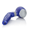 Синий вибромассажёр с 3 сменными насадками California Exotic Novelties Infrared Rechargeable Massager SE-0033-12-2