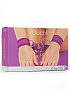 Фиолетовый комплект оков Velcro hand and leg cuffs Shots Media BV OU052PUR