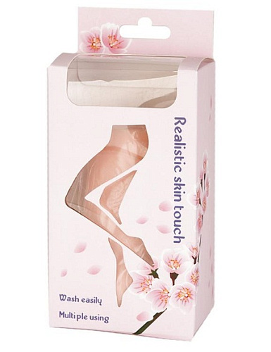 Мягкий мастурбатор-вагина телесного цвета ToyFa 963005