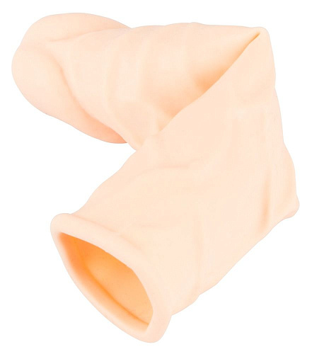 Телесная удлиняющая насадка с вибрацией Orion Silicone Extension Vibrating 05950470000 (19 см)