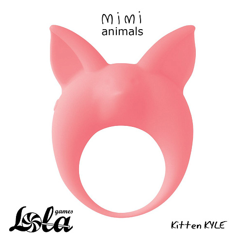Оранжевое эрекционное кольцо Lola toys Kitten Kyle 7000-21lola
