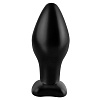 Чёрная анальная пробка среднего размера Pipedream Large Silicone Plug PD4604-23 (13 см)