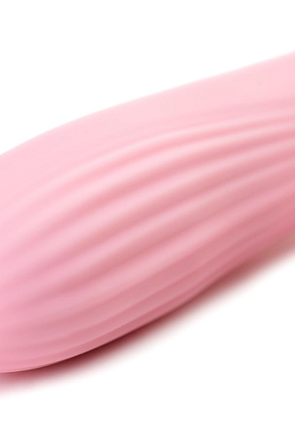 Розовый вибратор-пульсатор с функцией подогрева JOS Milly 783026 (20 см)