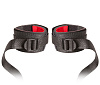 Манжеты на запястья с ремнями для крепления Buckled Hand Restraints Blush Novelties 520050