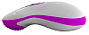 Бело-розовый вибростимулятор Odeco Mouse OD-2001MD ROSE/WHITE