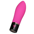 Розовый силиконовый мини-вибратор EDC Wholesale Lil Swirl LIL002PNK (10 см)