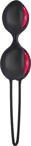 Чёрные вагинальные шарики Fun Factory Smartballs Duo 34308