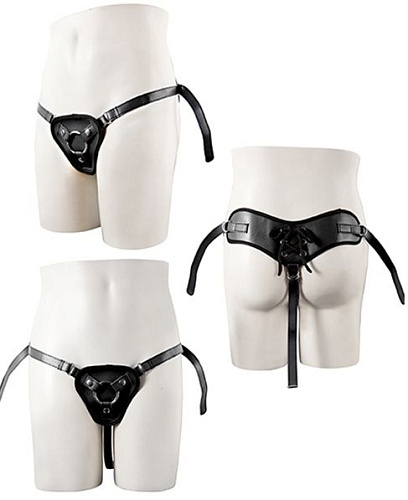 Чёрные трусики для крепления насадки при помощи кольца NMC 111745