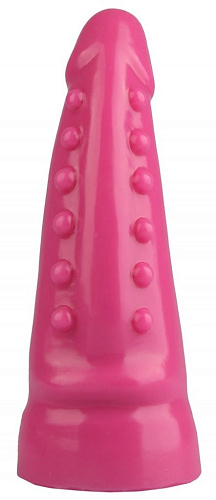 Розовая анальная втулка с шипиками Сумерки богов 1016-87 BX DD (21 см)