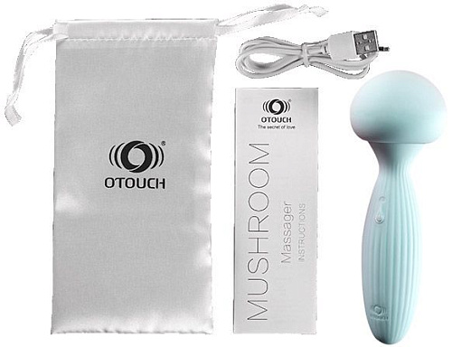 Мятный вибромассажёр-гриб Otouch Mushroom 6119000002 (16 см)