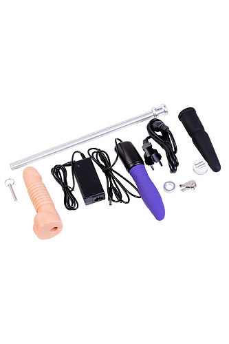 Секс-машина с 2 сменными насадками и вибратором MyWorld - DIVA 904243