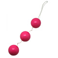 Розовые тройные вагинальные шарики Eroticon 30382