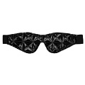 Чёрная маска на глаза закрытого типа Shots Media BV Luxury Eye Mask OU348BLK
