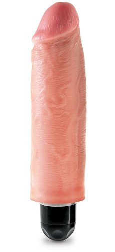 Телесный вибратор-реалистик Pipedream 6 Vibrating Stiffy PD5521-21 (17,8 см)