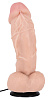 Большой вибратор-реалистик с присоской телесного цвета Orion Dancing Dick 0580147 (22 см)