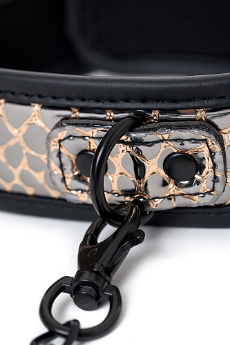 Набор золотисто-чёрных БДСМ-девайсов WANAME Goddess 477010