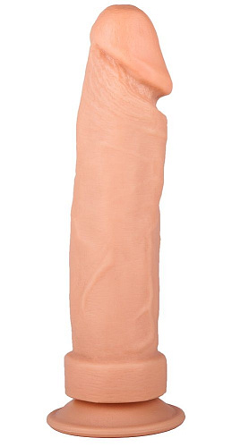 Фаллоимитатор телесного цвета без мошонки на присоске LOVETOY (А-Полимер) 107000 (20,5 см)
