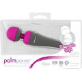 Вибромассажёр чёрно-розового цвета BMS Factory PalmPower Massager 30528 (19,2 см)