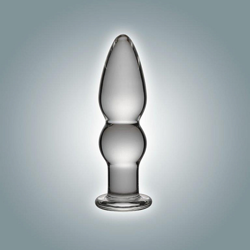 Фигурная анальная втулка из стекла Сумерки богов 0012 BX DD (11 см)