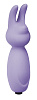 Фиолетовый мини-вибратор с ушками Lola toys Emotions Funny Bunny Lavender 4007-03Lola