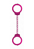 Металлические розовые кандалы Shots Media BV Pleasure Legcuffs OU006PNK