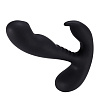 Чёрный вибростимулятор простаты Howells Anal Vibrating Prostate Stimulator with Rolling 182017 black (13,3 см)