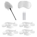 Белый игровой набор БДСМ Shots Media BV Honeymoon Bondage Kit OU375WHT