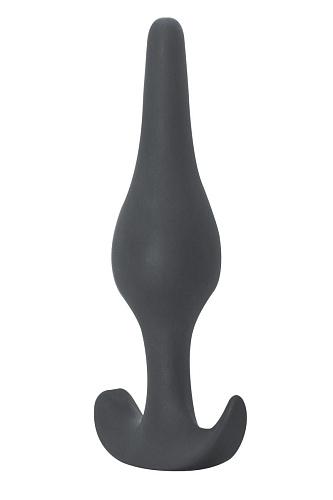 Серая анальная пробка Lola toys Smooth 8008-02lola (12,5 см)