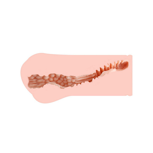 Мастурбатор-вагина телесного цвета без вибрации KOKOS Monica M04-001-004