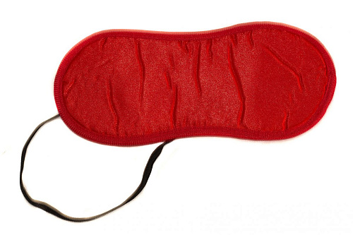 Красная маска на глаза Lola toys BONDAGE 1030-02