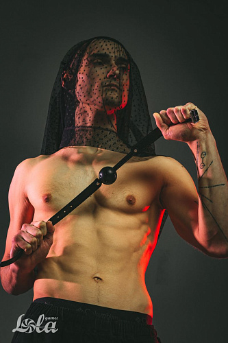 Чёрный кляп-шарик Lola toys Joyride 1165-01lola