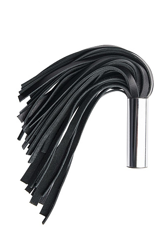 Чёрный кистевой флоггер ToyFa 700037 (29 см)