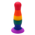 Разноцветная анальная пробка Dream Toys COLOURFUL PLUG 21700 (12,5 см)