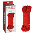 Красная верёвка для шибари Chisa Reatrain Me Rope CN-632176215 (10 м)