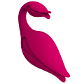 Малиновый вибратор-бутон Iyiqu Swan IYQ-TDF-02 (11 см)
