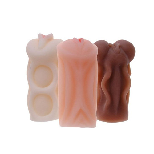 Разноцветный набор мастурбаторов с вибрацией Baile BM-009159