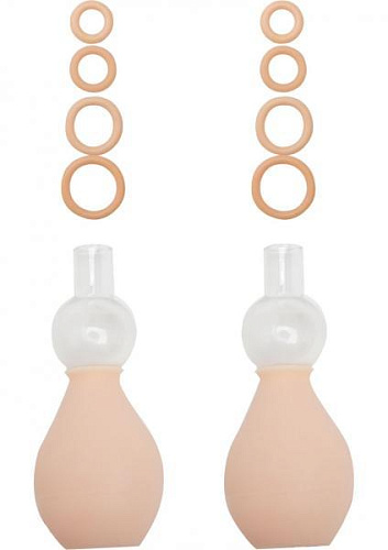 Кремовые помпы для сосков Topco Sales Sex Please! Nipple Enlargers 2100077