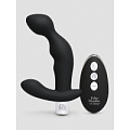 Чёрный вибромассажёр простаты Fifty Shades of Grey Relentless Vibrations Remote Prostate Vibrator FS-80009 (15,2 см)