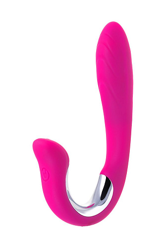 Розовый J-образный вибратор JOS ANELL 783007 (18,5 см)