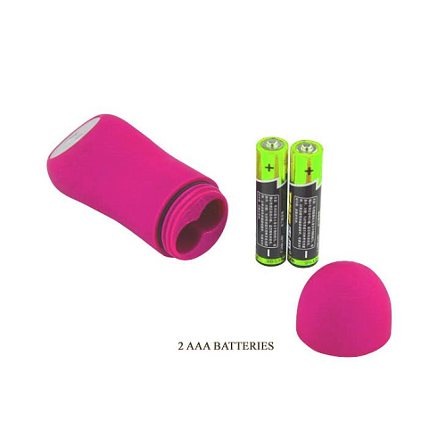 Розовая вибропуля с дистанционным пультом управления 20 режимами вибрации Baile Magic X20 BI-014131-0101S