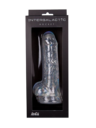 Прозрачный фаллоимитатор Lola toys Rocket 7080-05lola (19 см)