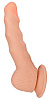 Телесный фаллоимитатор-реалистик на присоске LOVETOY (А-Полимер) 102100 (14 см)
