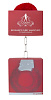 Пушистые красные наручники Shots Media BV OUCH! Red OU002RED