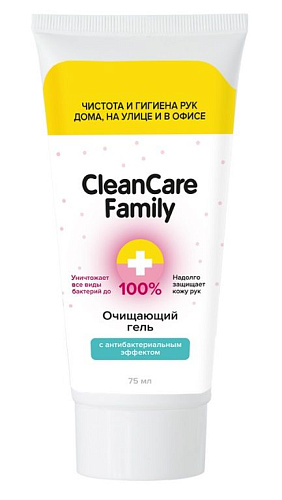 Очищающий гель с антибактериальным эффектом CleanCare Family 05858 (75 мл)