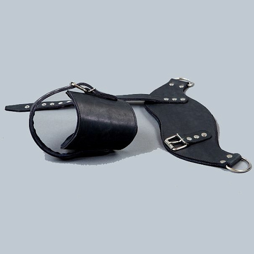 Кожаные поножи для подвешивания Подиум Р251