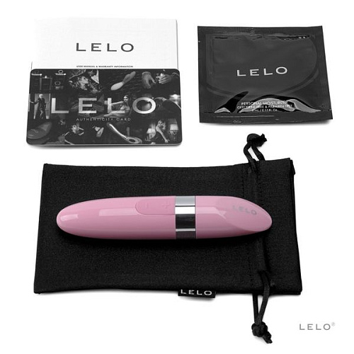 Розовый мини-вибромассажёр Lelo Mia 2 Petal Pink LEL7724
