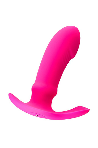 Розовая силиконовая вибровтулка Nalone Marley CS-BO15 (12,5 см)